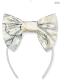 Avelorie Baby Eau De Avelorie Baby Allie Print Bow Headband - Snow White O926860